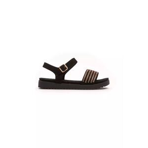 Péché Originel Gold Textile Women Women's Sandal